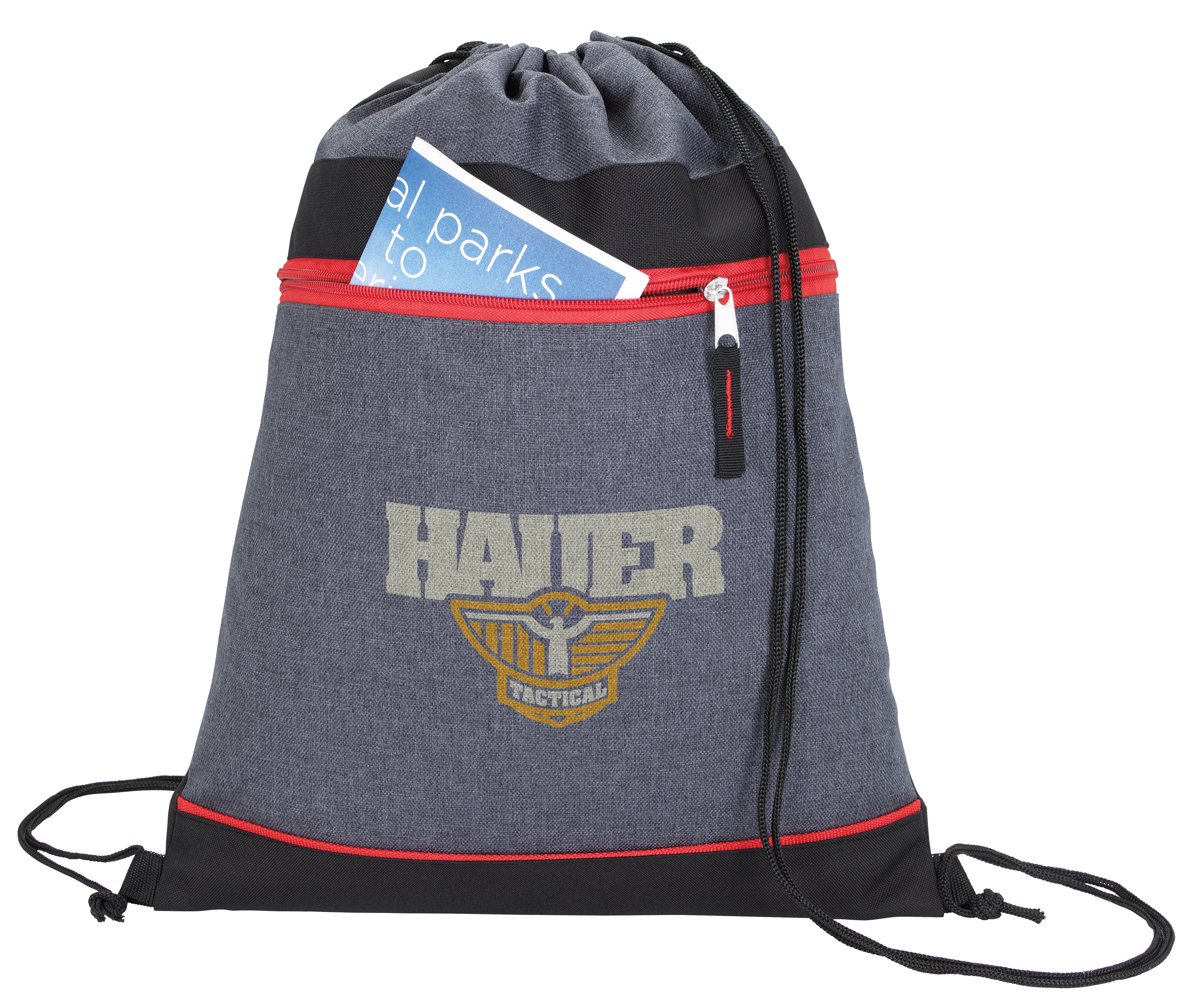 Good Value™ RPET Two-Tone Drawstring Backpack 3