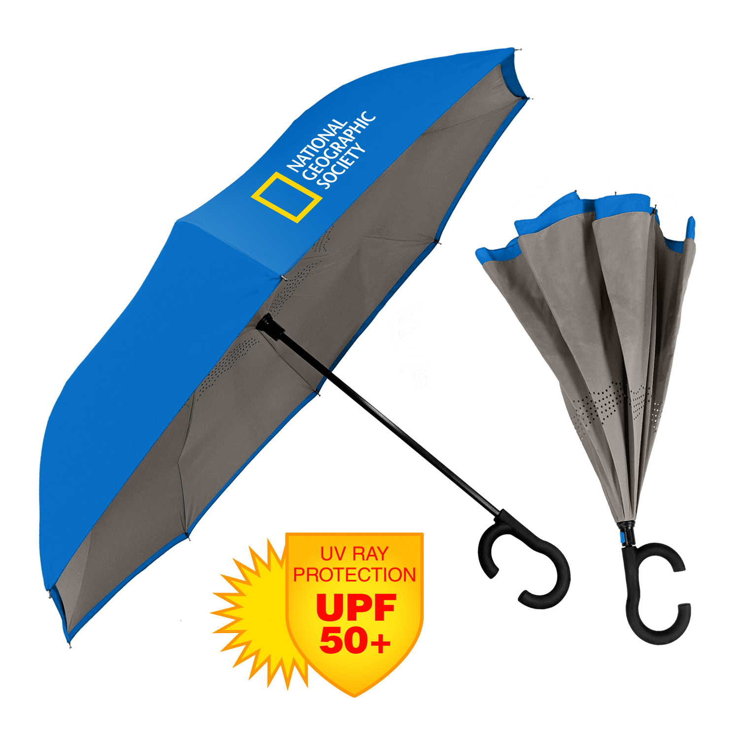 The ViceVersa Inverted Umbrella - Smartphone-Friendly Handle 5