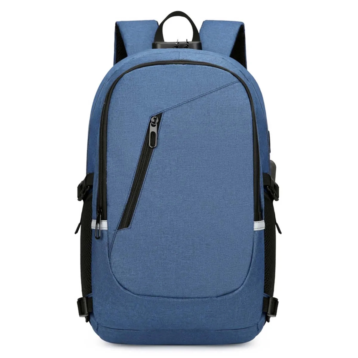 Travel Laptop Anti Theft Backpack USB Charging Port Lock Bag 6