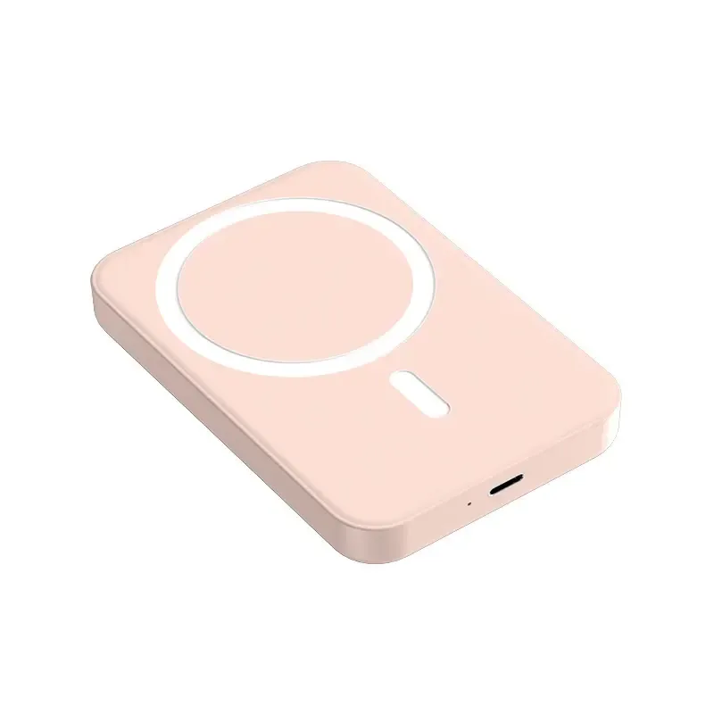 Portable Magnetic Wireless Power Bank 5000mah 1