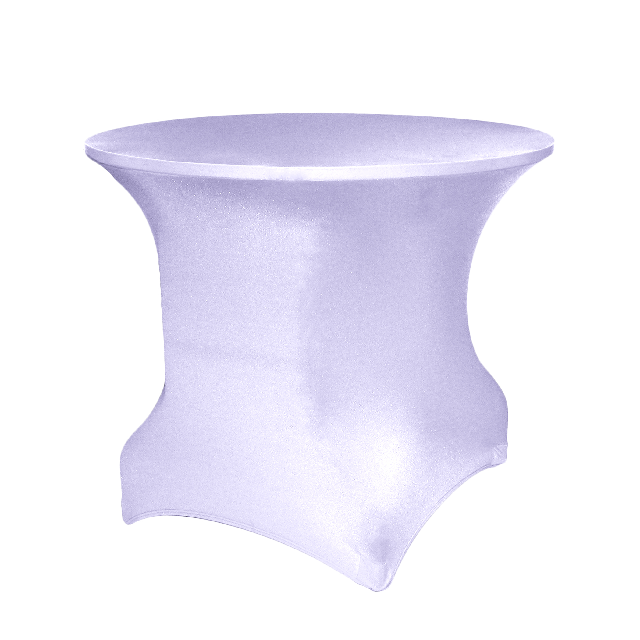 Non-Printed 60" Round Spandex Stretch Table Cover 22