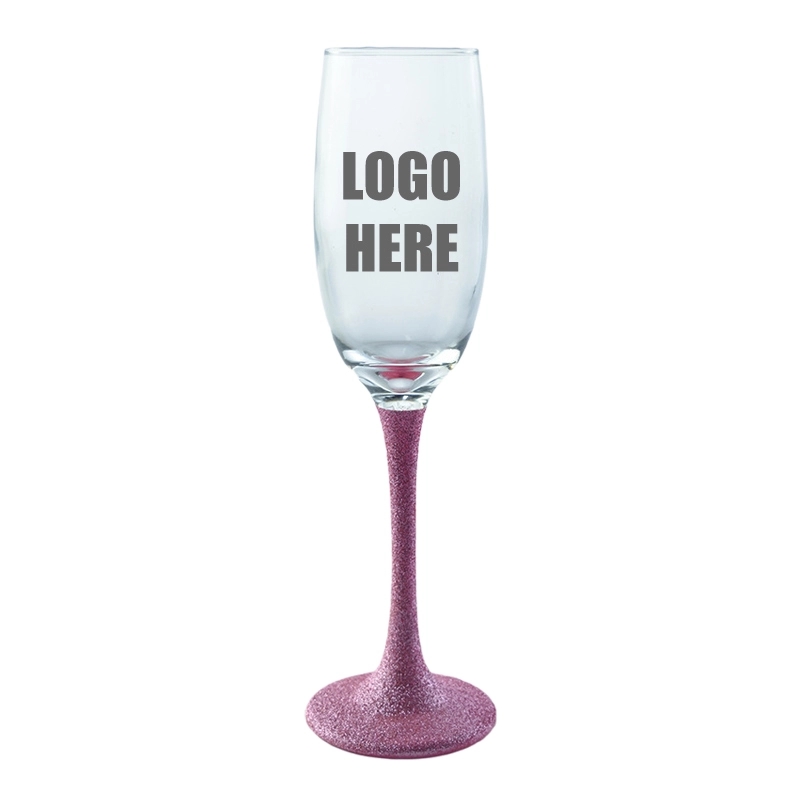 Custom 6.8 oz Champagne Flutes 10