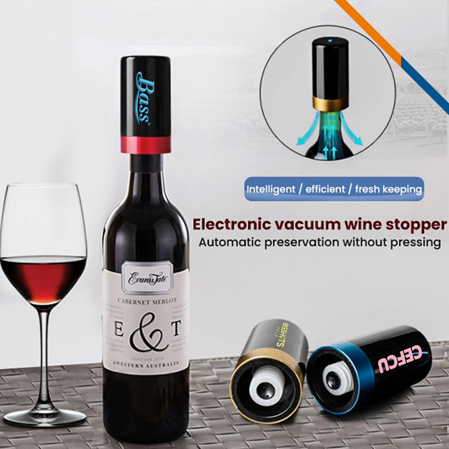 Macti Vacuum Wine Stopper 8
