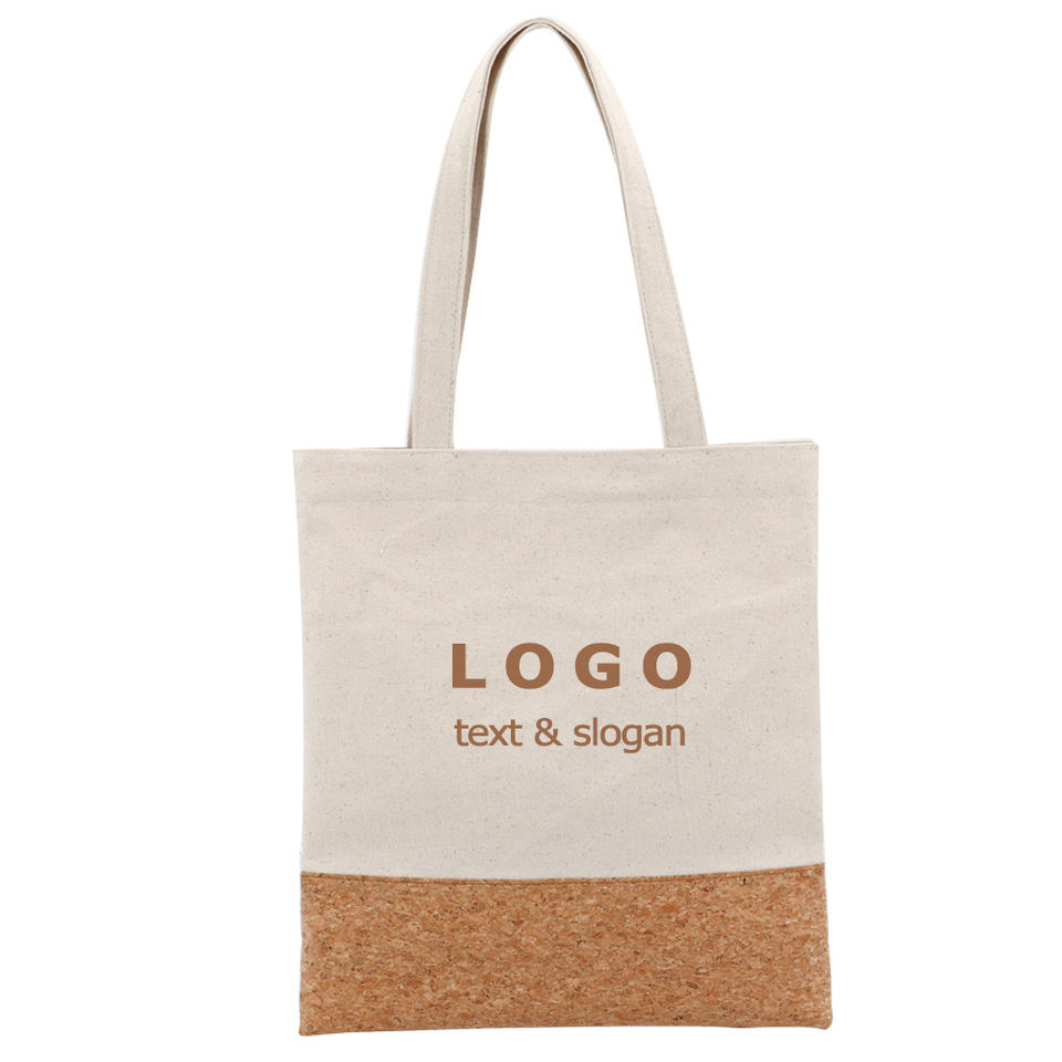 Cotton and Cork Convention Tote Bag, custom tote bag with logo imprint 2