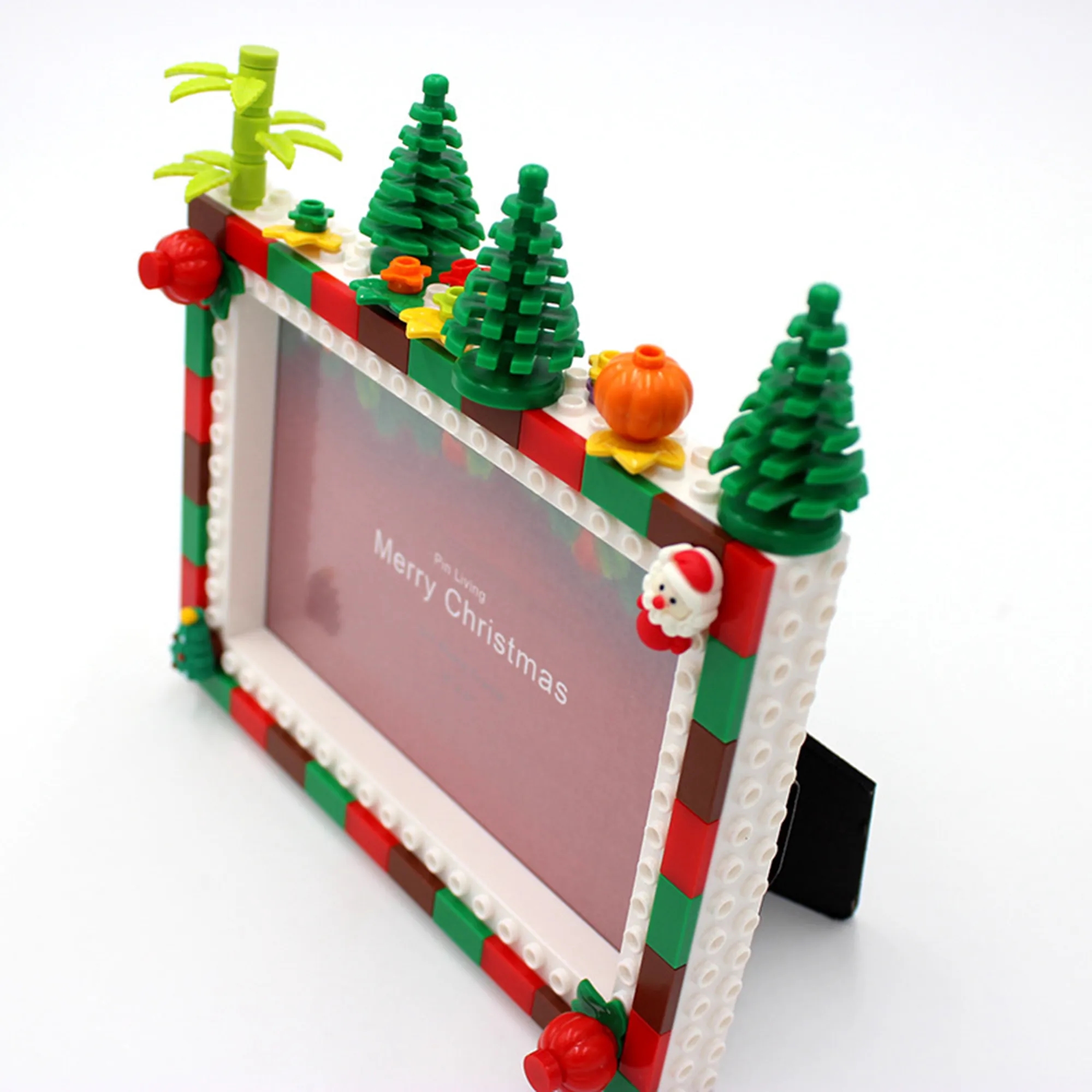 Holiday Calendar Punch Out DIY Building Block Picture Frame 2