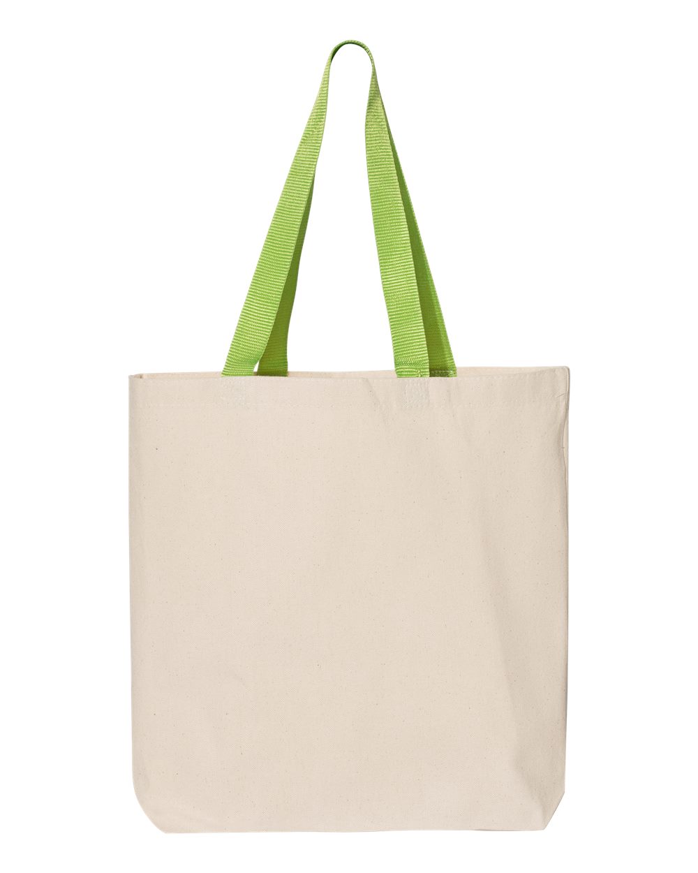 11L Canvas Tote with Contrast-Color Handles - Q4400 2