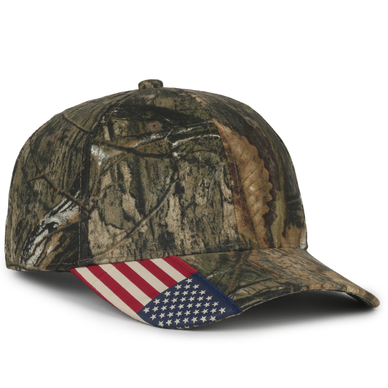 Structured w/Camo Flag Visor Insert 2
