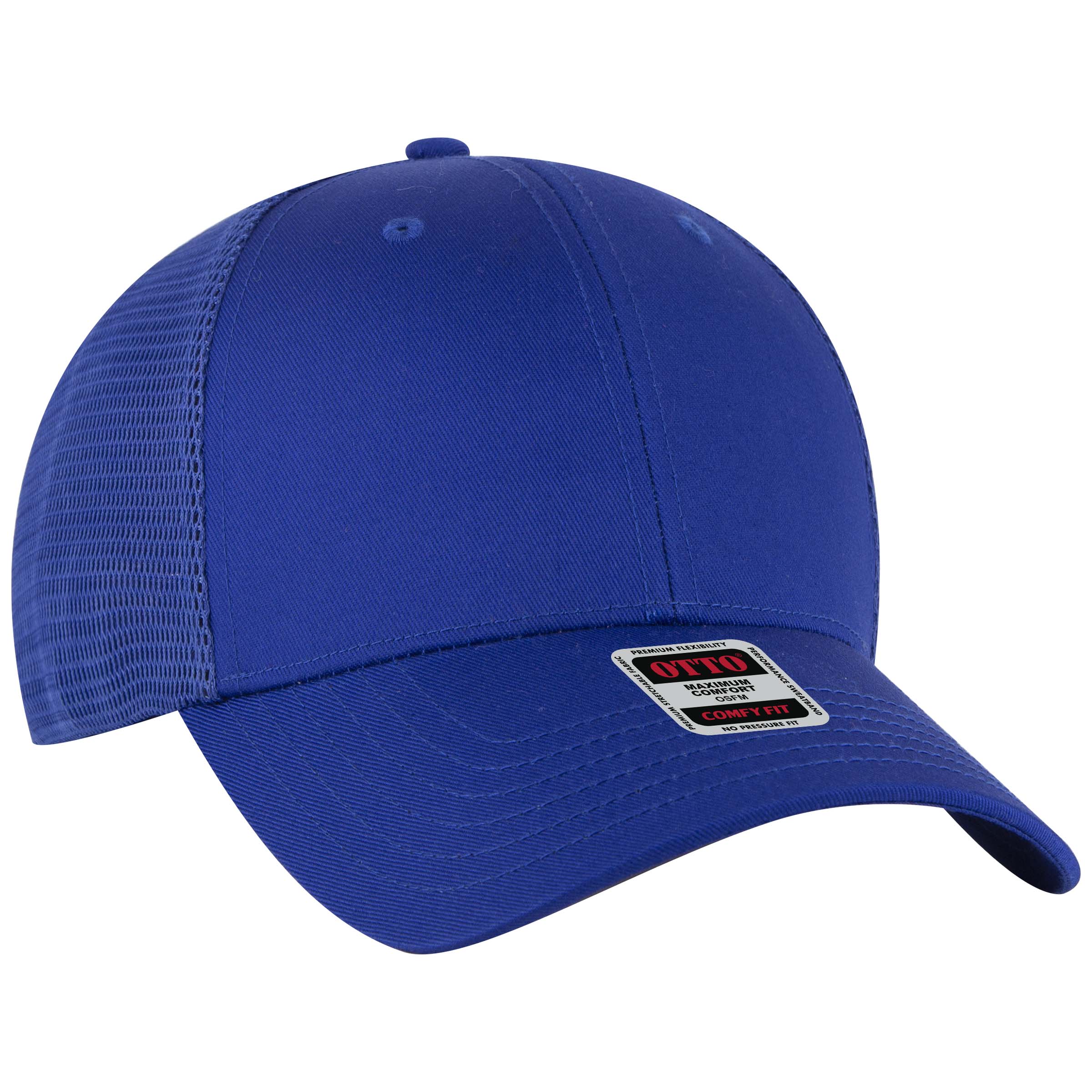 OTTO CAP® OTTO COMFY FIT® 6 Panel Low Profile Mesh Back Trucker Hat 17
