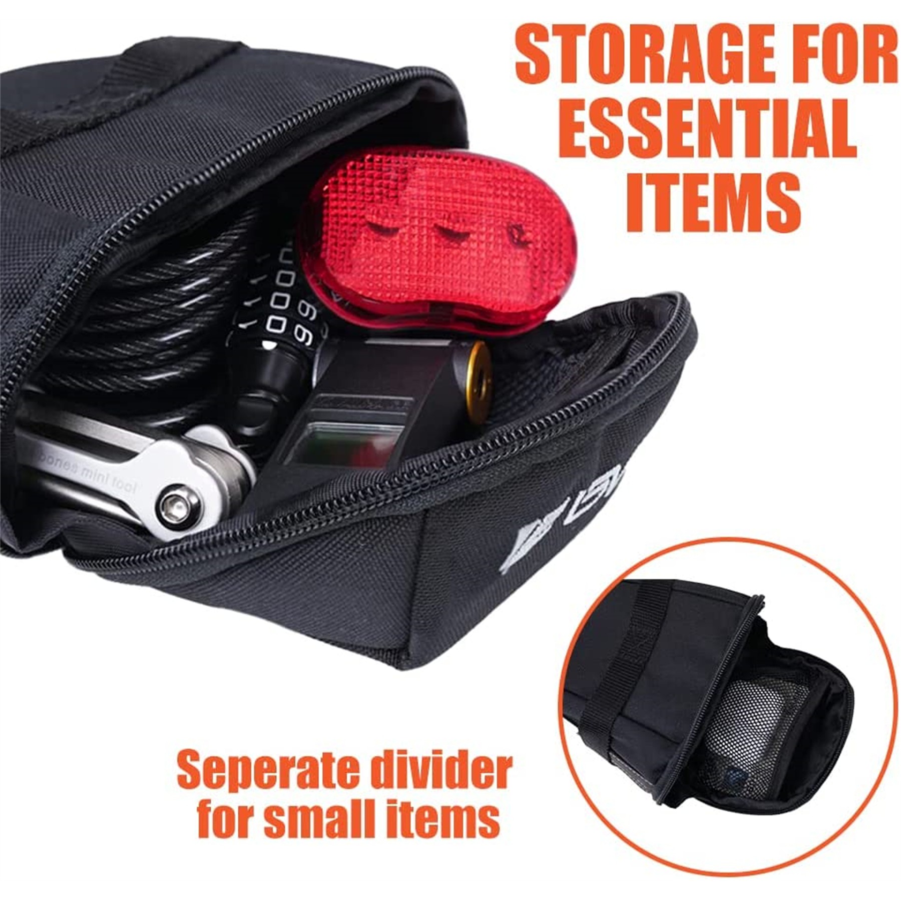 Strap-On Bike Saddle Bag 2