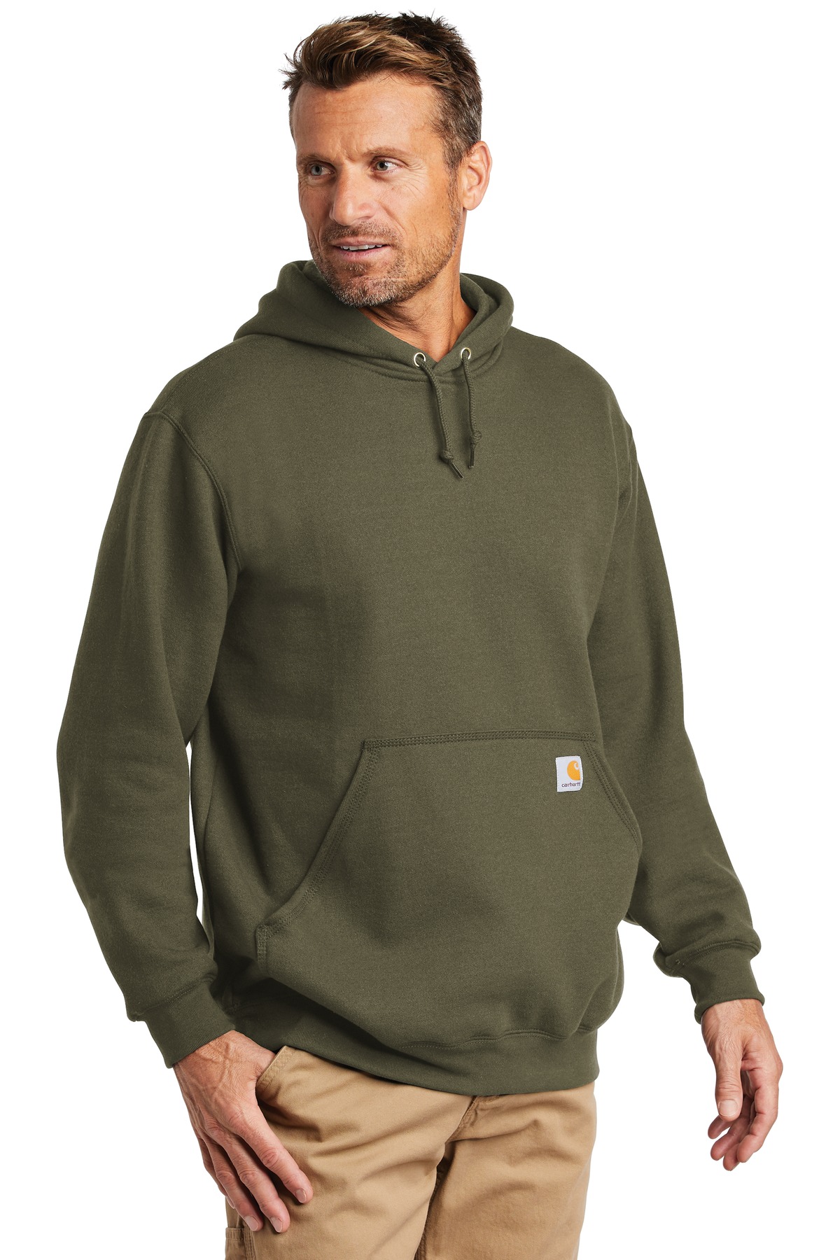 Carhartt Midweight Hooded Sweatshirt. CTK121, custom hoodie or sweatshirt with logo imprint 16