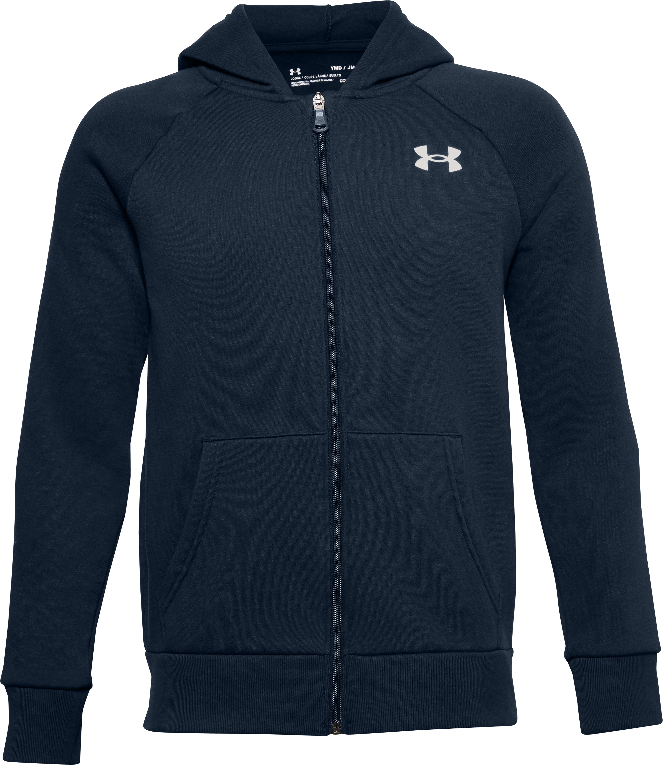 UA Rival Cotton Boys' Full Zip Hoodie 5