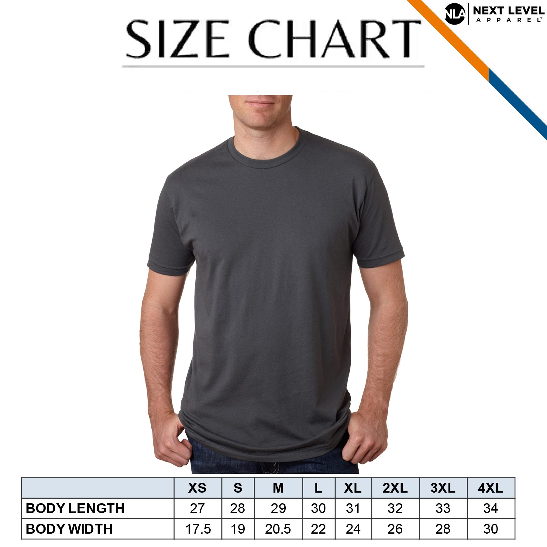 Next Level® 4.3 oz 100% Combed Cotton Jersey T-shirts 6