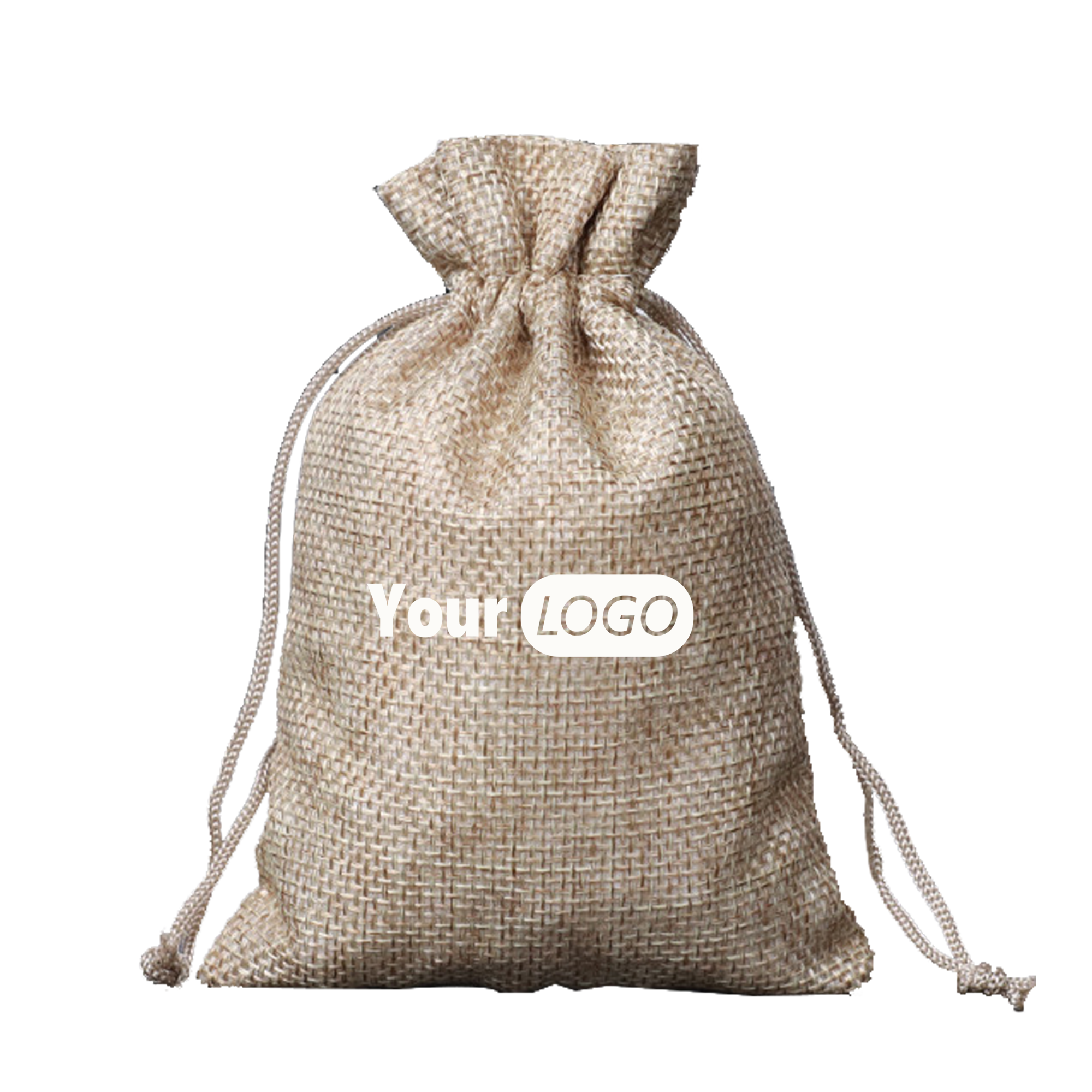 Reusable Linen Style Gift Pouche 3