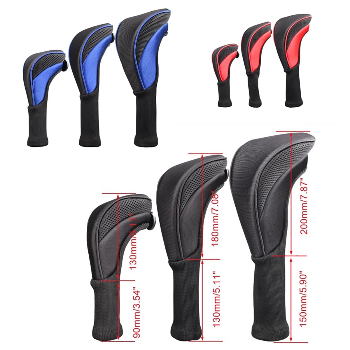 Golf Club Head Cover Set 5