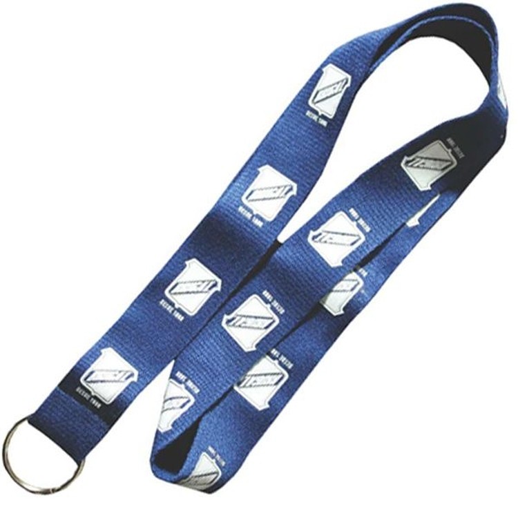 Bamboo Screen Printed Lanyard 36"x1" with Split Ring 2