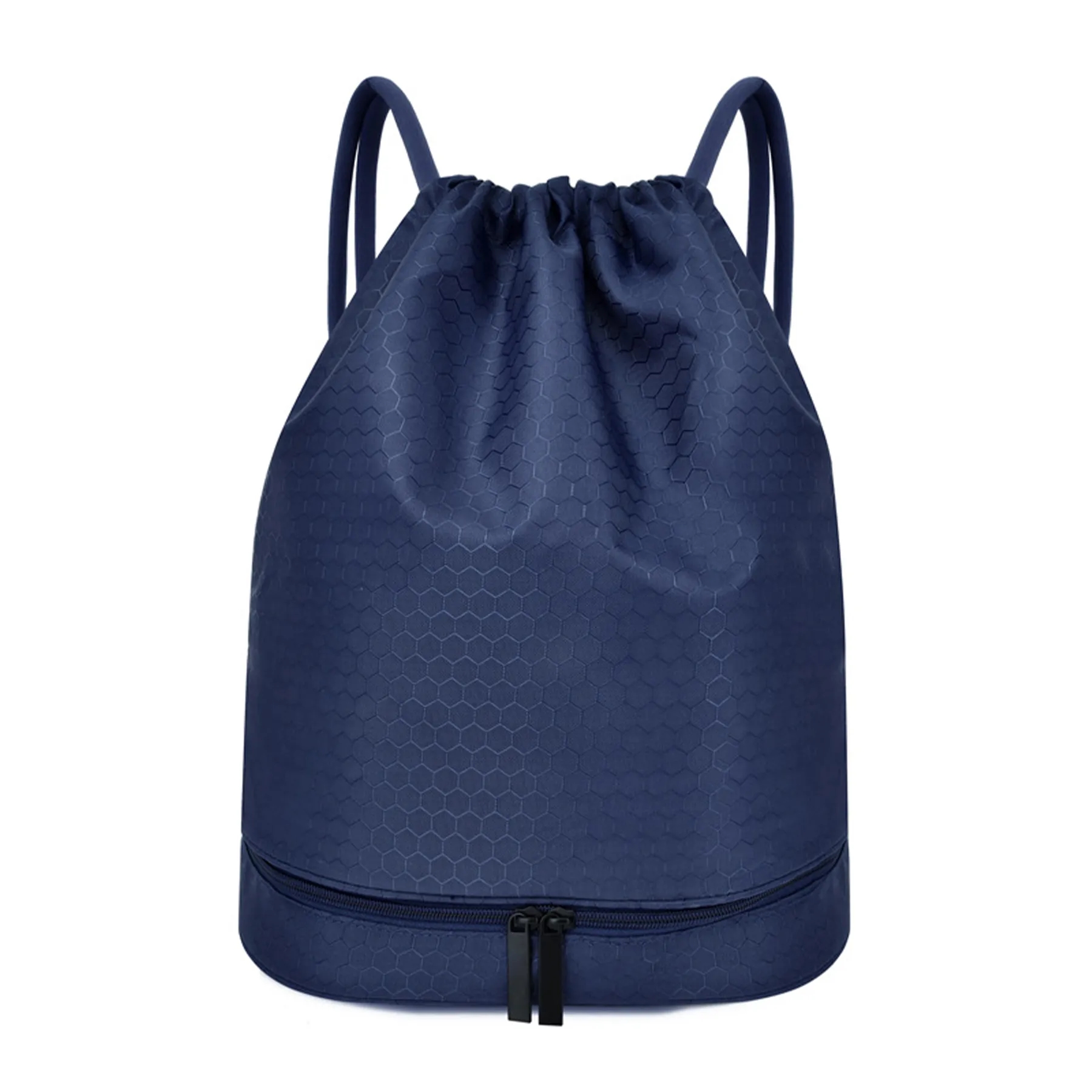 Polyester Dry Wet Separation Sports Drawstring Backpack 2