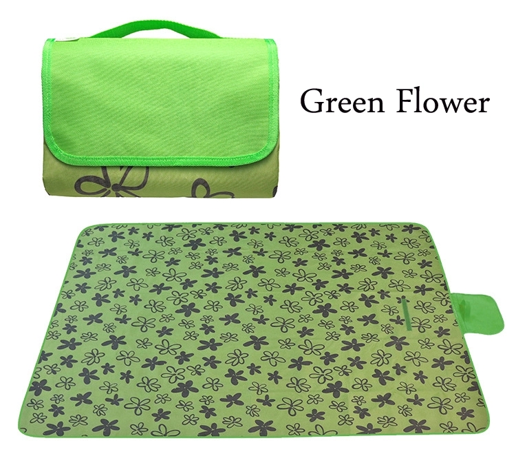 Custom Gift 600D Oxford Fabric Picnic & Beach Blanket 9