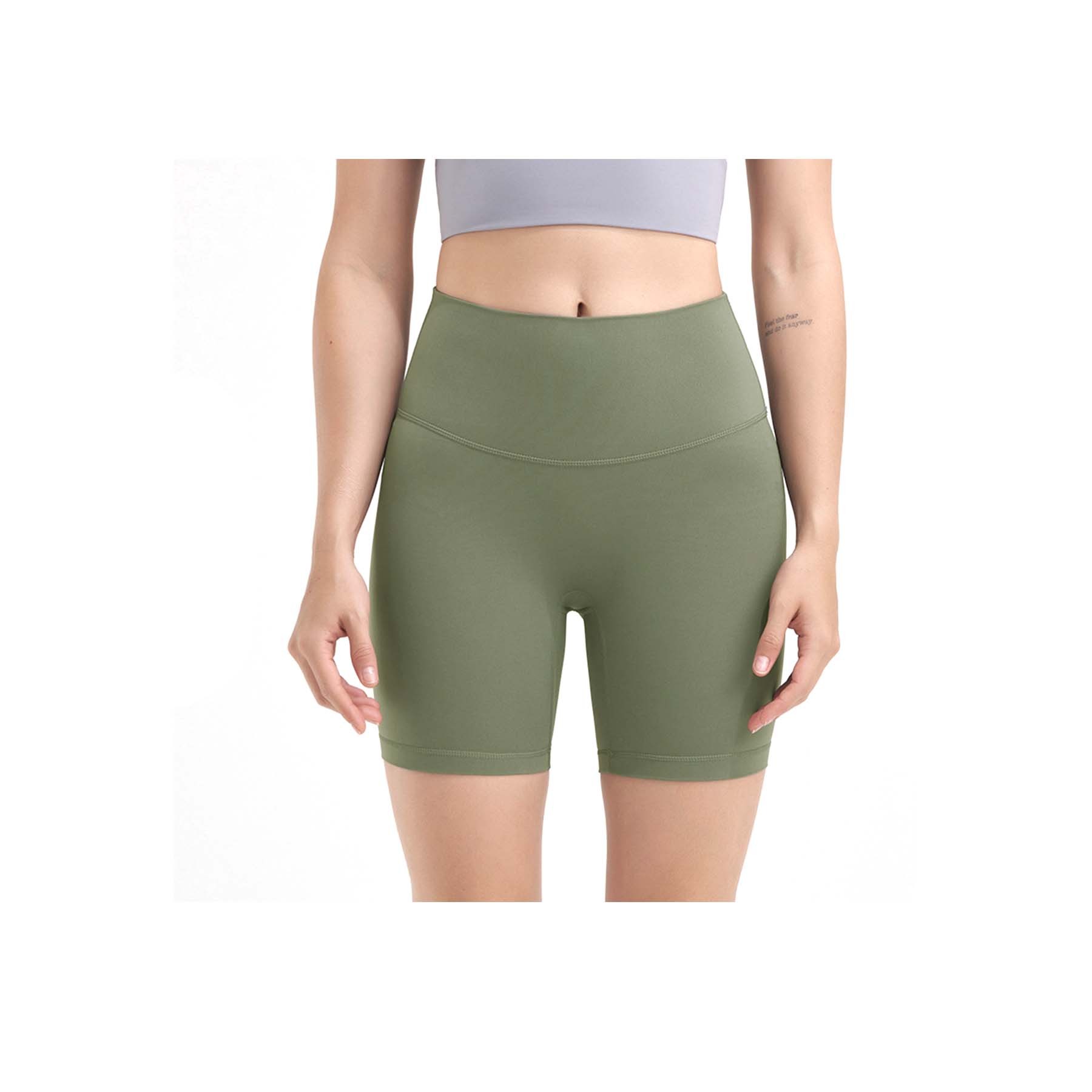 High Waist Yoga Shorts 2