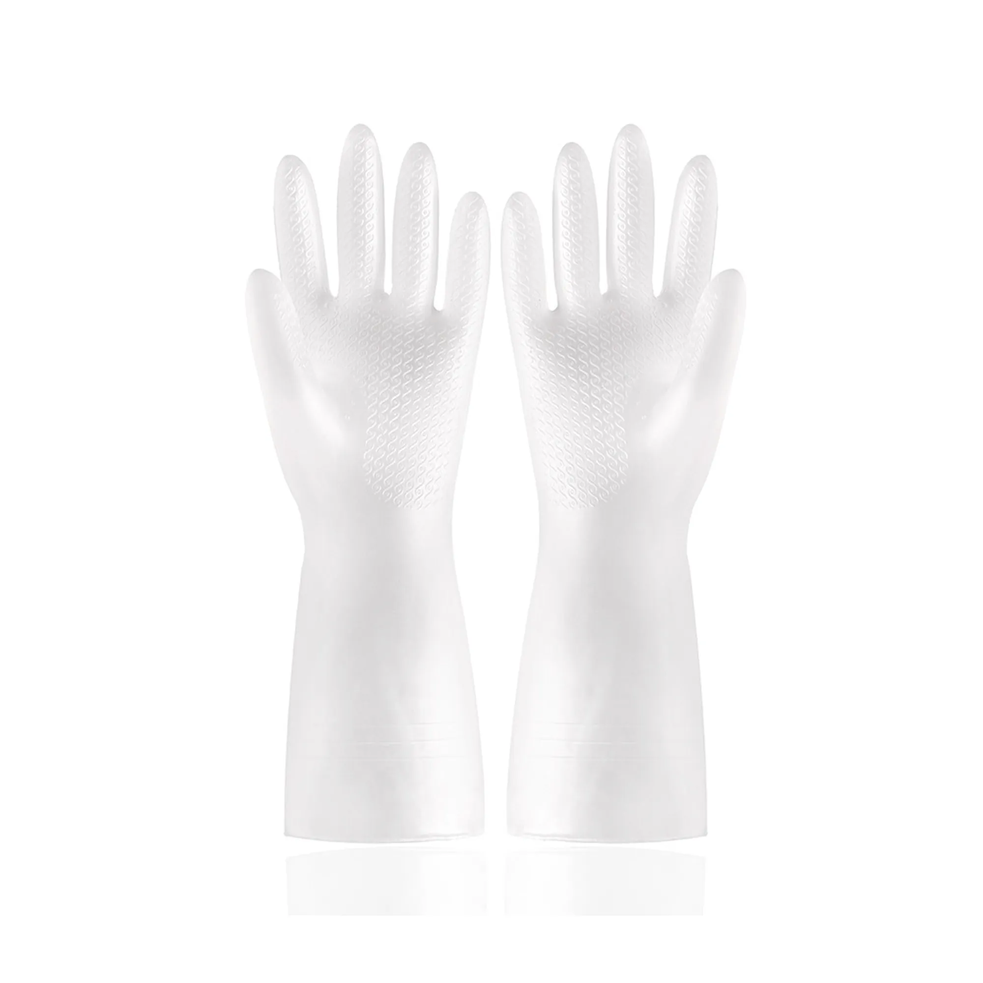 Mixing Color Kitchen Rubber Gloves 6