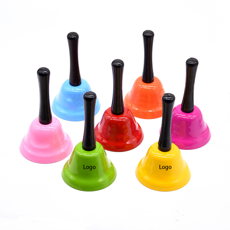 Metal Cowbell Noise Maker with Handle and Key Ring 2