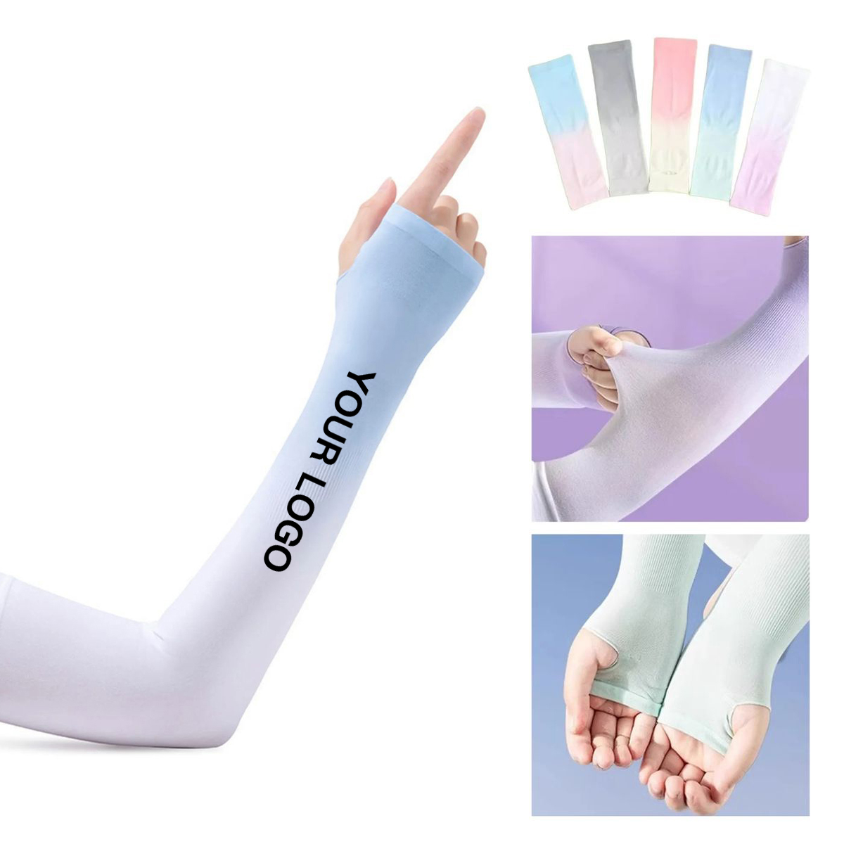 Nylon Stretch UV Protection Arm Sleeve 11