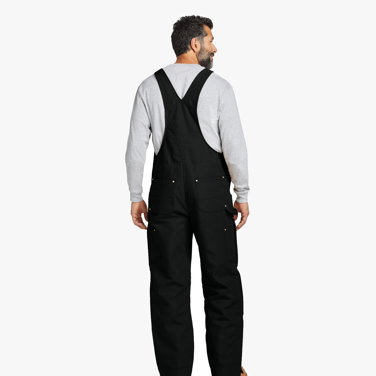 Carhartt® Firm Duck Insulated Bib Overalls 4