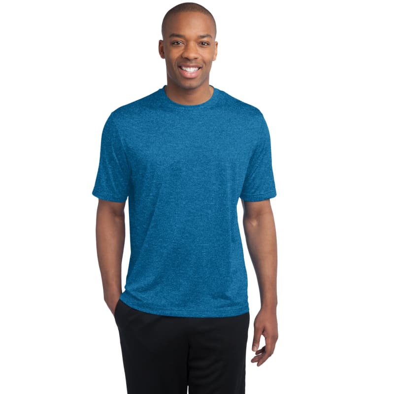 Sport-Tek Tall Heather Contender Tee. 1