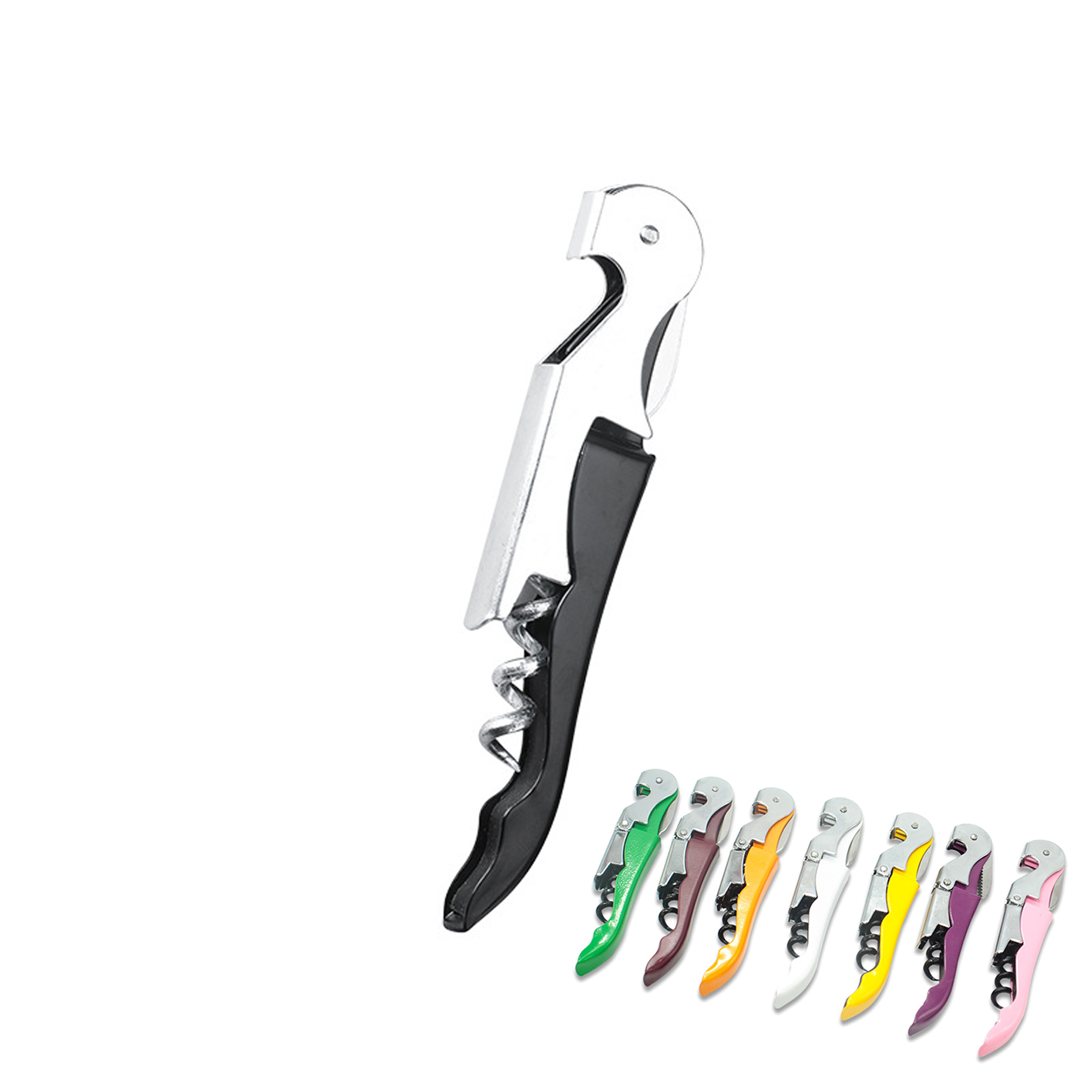 Stainless Steel Wine Bottle Opener with Foil Cutter 2