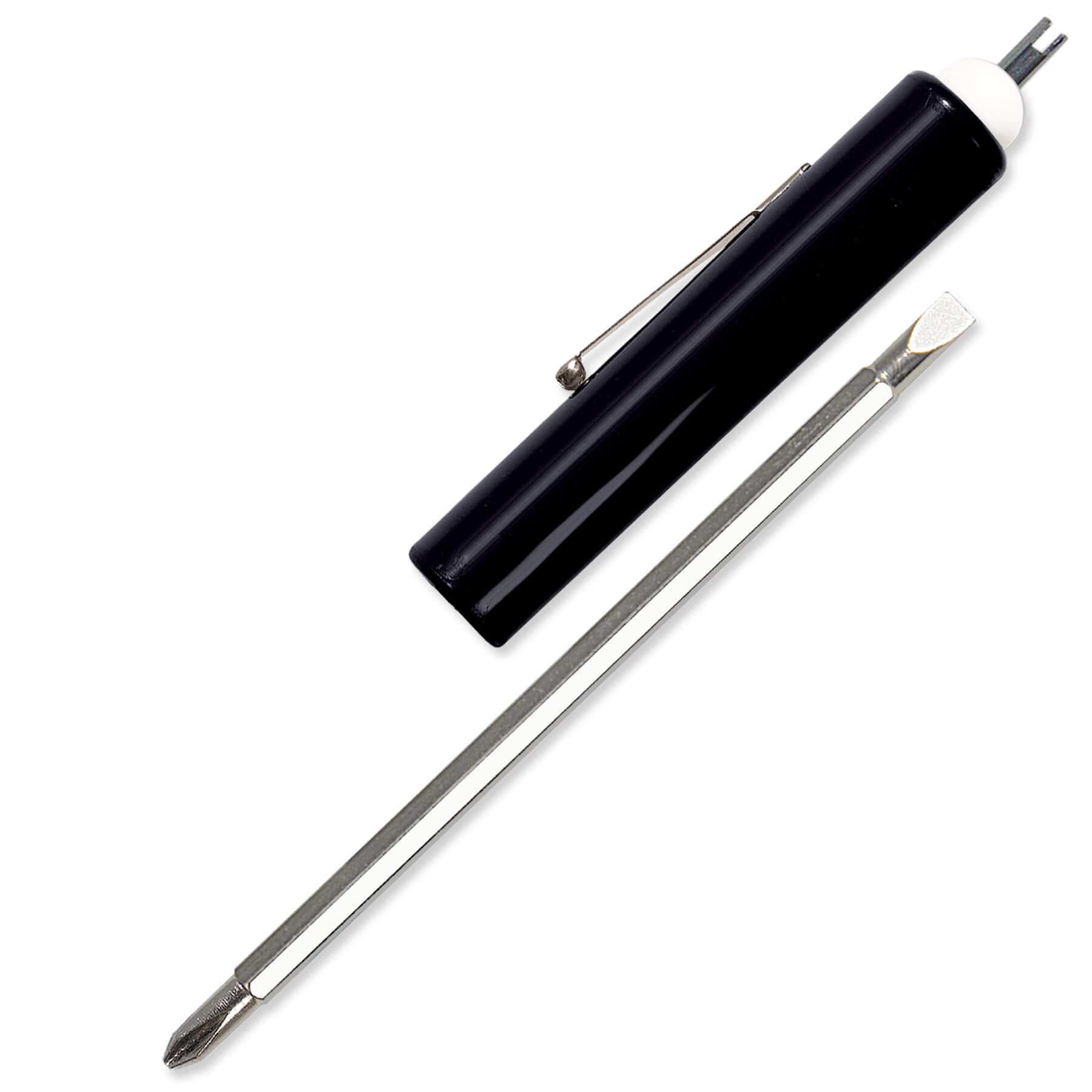 Jumbo Pocket Screwdriver Reversible Flat Blade + Valve Stem 47
