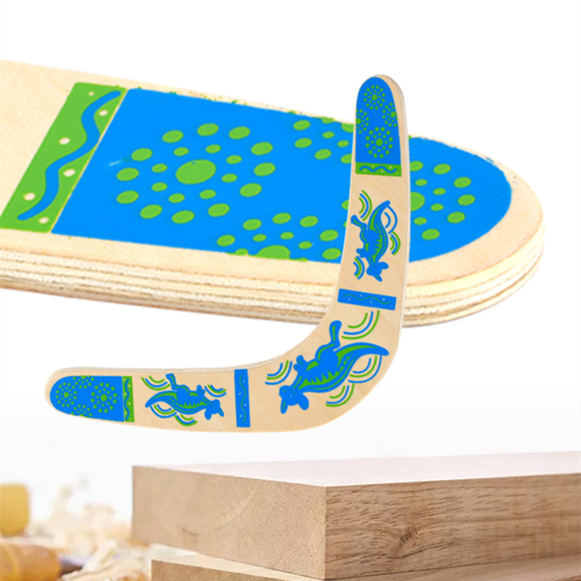 Wooden Returning Boomerang Kangaroo 7