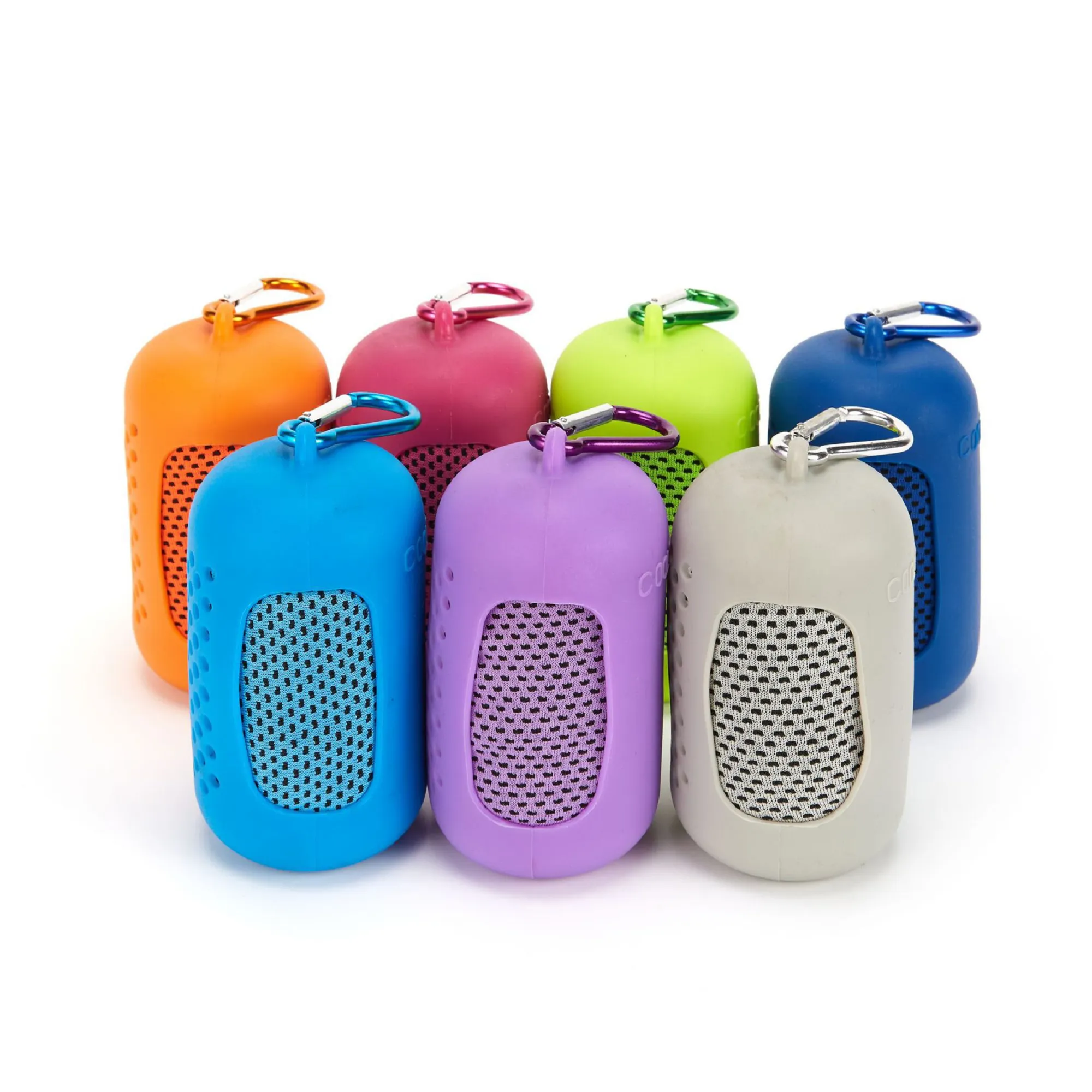 Multi-Color Super Dry Cooling Towel with Silicone Package 4