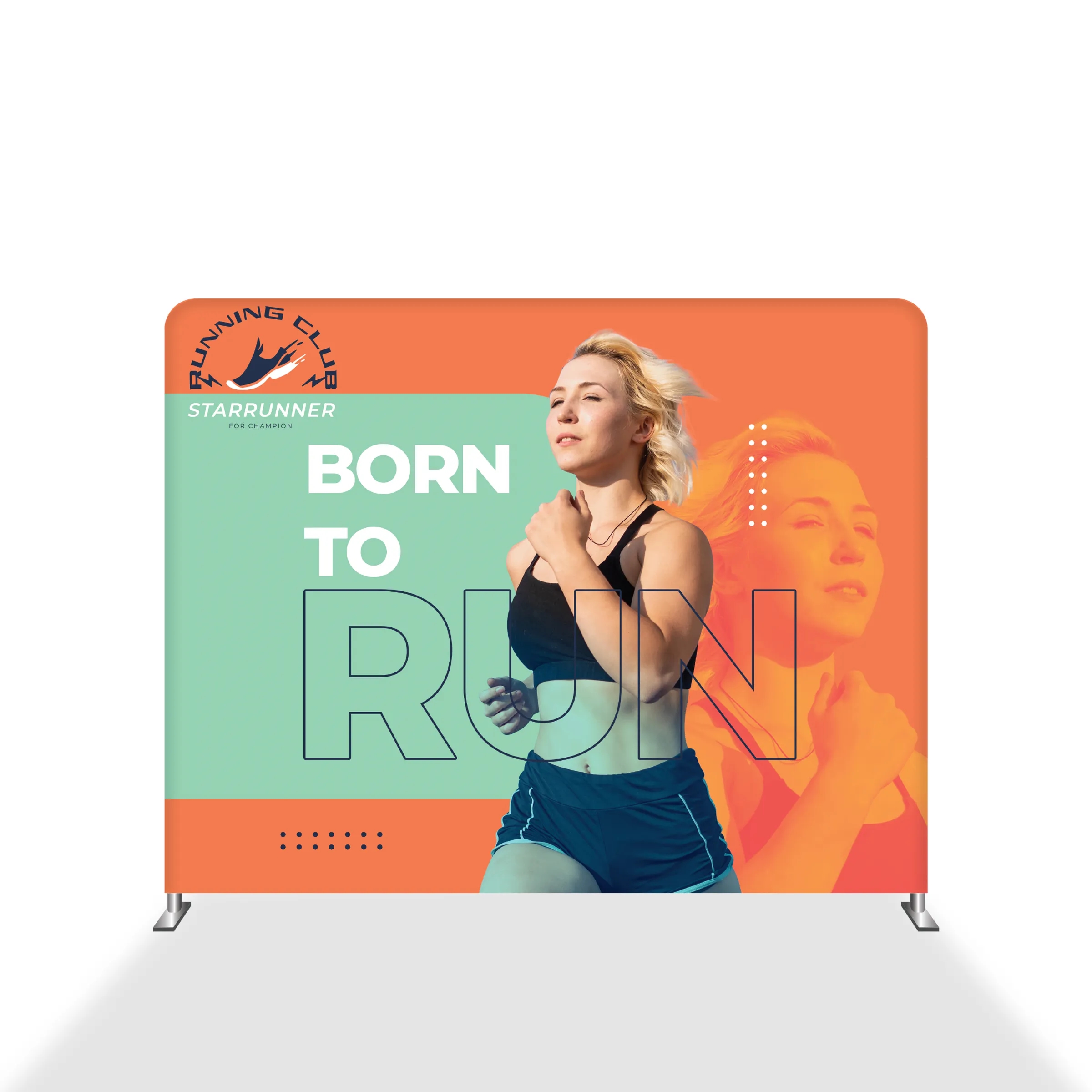 10' STRAIGHT TENSION FABRIC DISPLAY 6