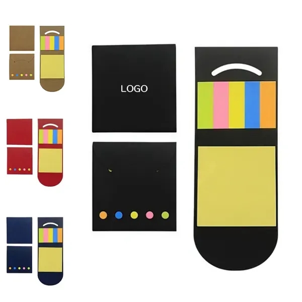 Neon Sticky Notes & Page Markers Combo Pack 11