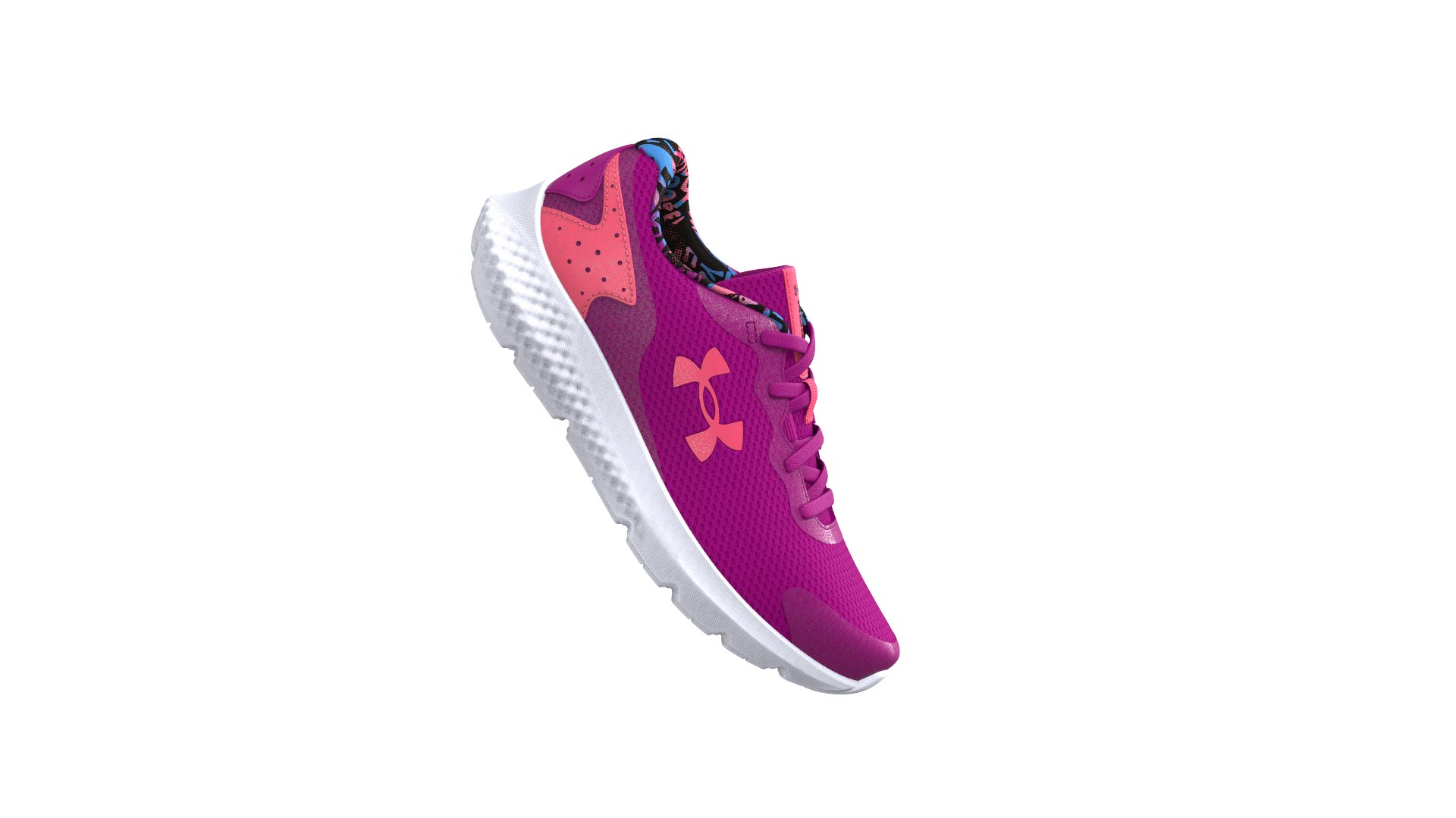 Girls' Pre-School UA Rogue 3 AL Glitter Running Shoes 1