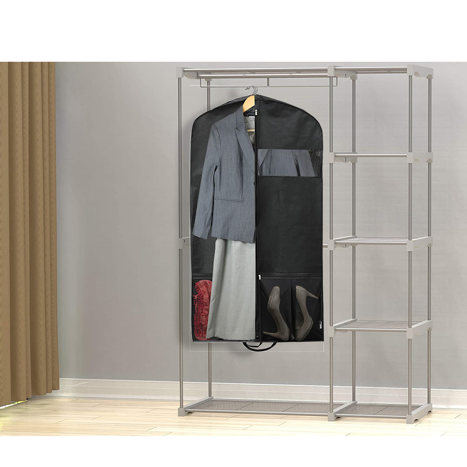 Non-woven Simple Houseware Heavy Duty Garment Bag 6