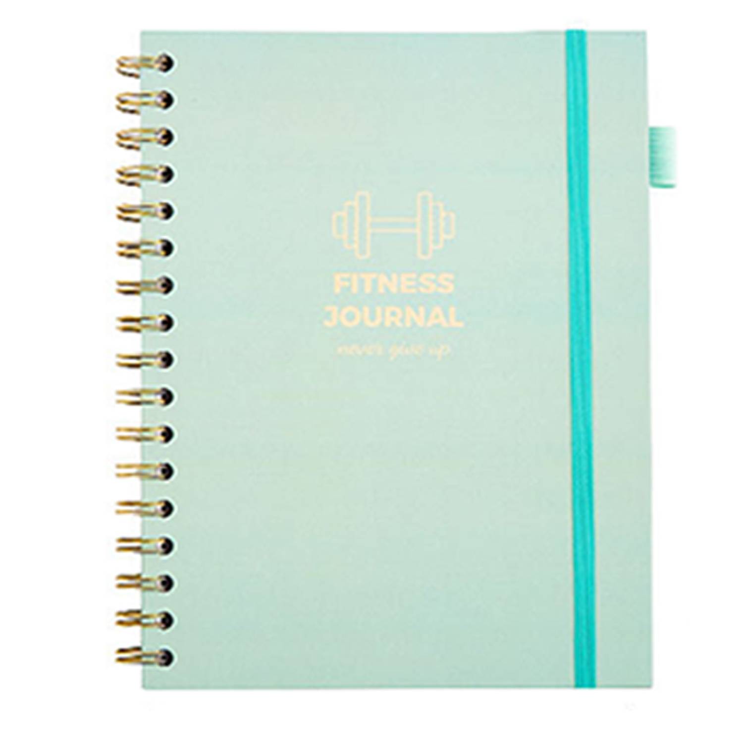 Fitness Journal Spiral Coil Notebook 8