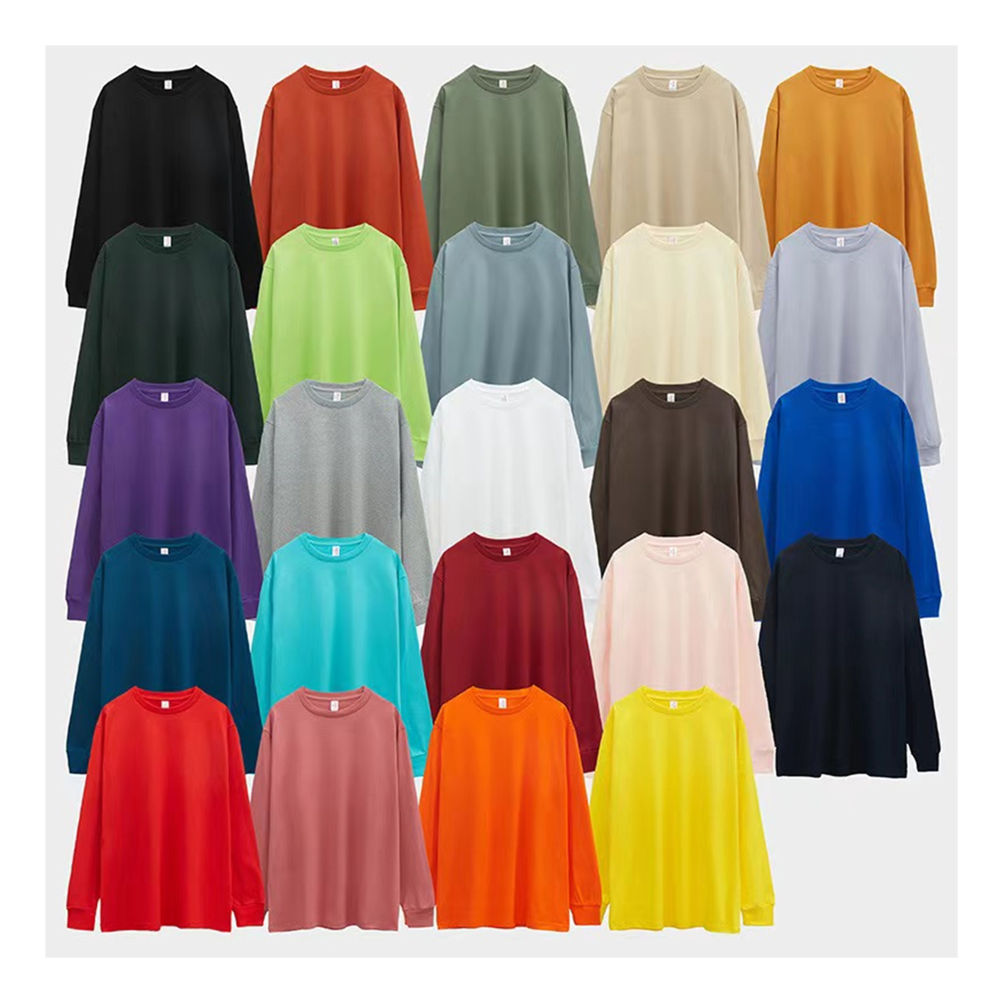 Adult Heavy Cotton Long Sleeve T-Shirt 4