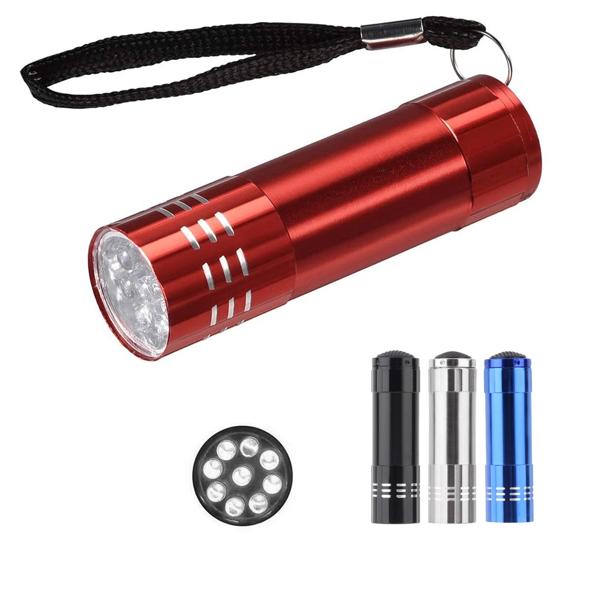 Mini LED Flashlight with Lanyard 2