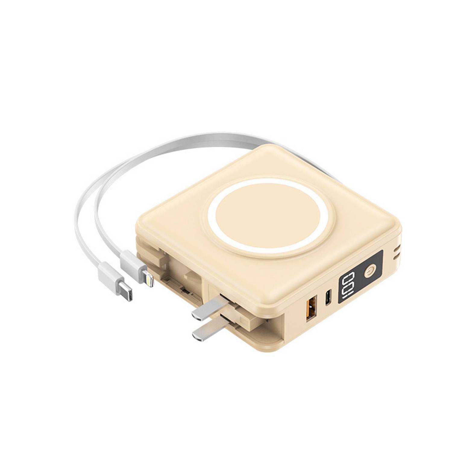 Fast Charging Wireless Magnetic Power Bank 5