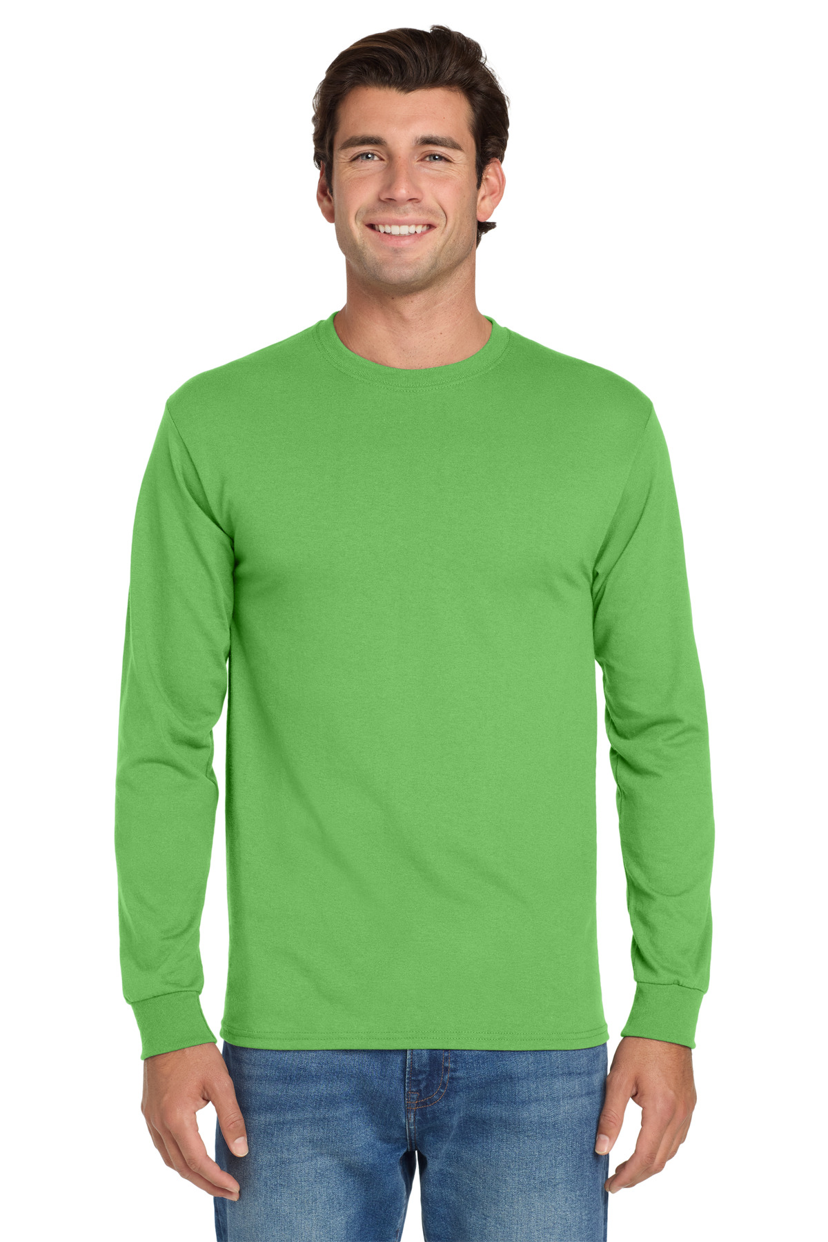 Jerzees - Dri-Power 50/50 Cotton/Poly Long Sleeve T-Shirt. 29LS 197