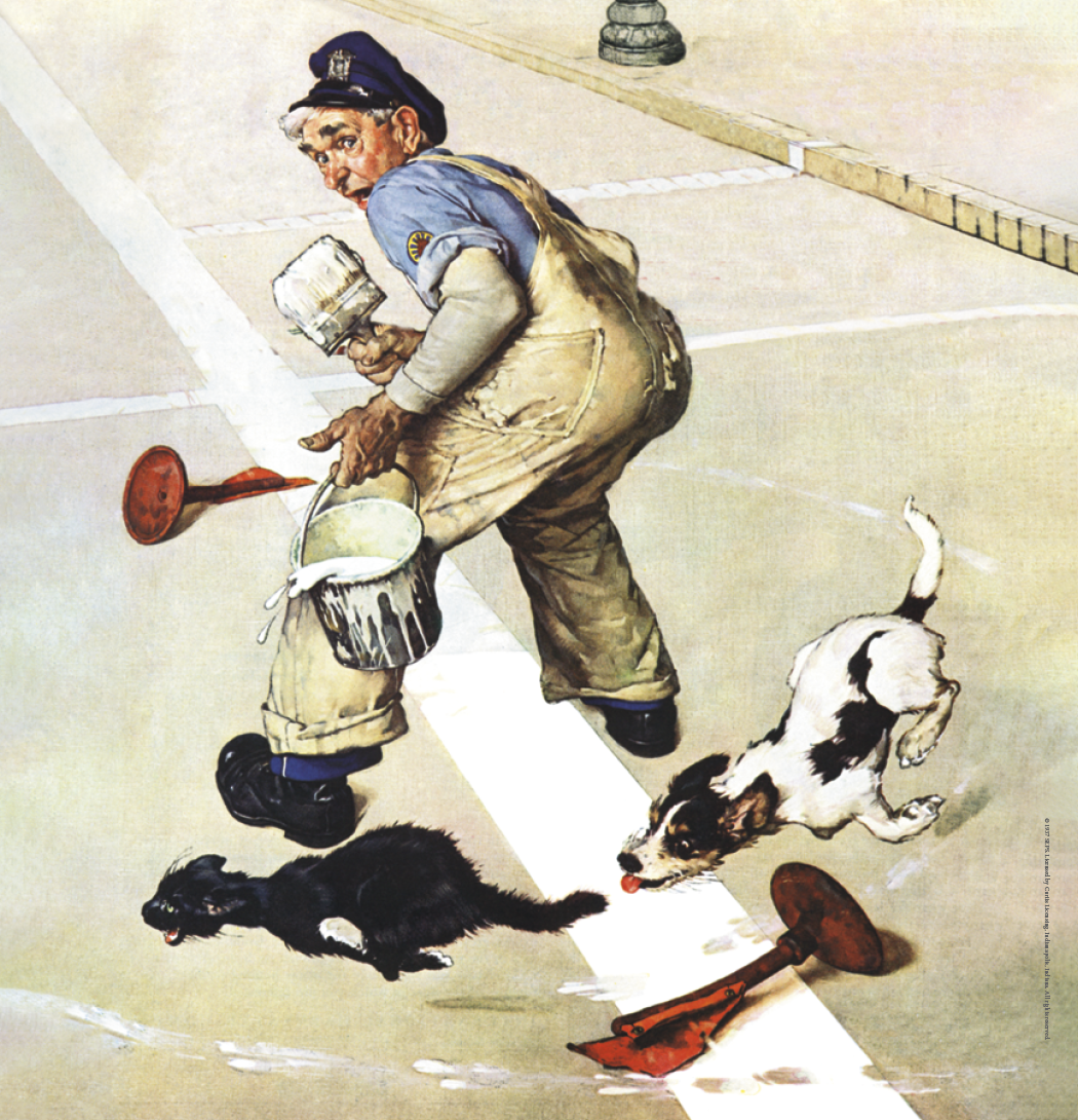 Triumph® Calendars The Saturday Evening Post Illustrations by Norman Rockwell Calendar 4