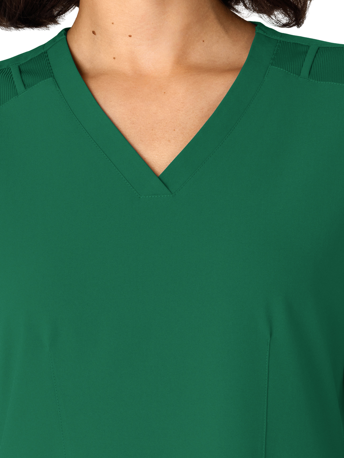 Wink - W123 - Women's Flex-n-Reach Side Panel V-Neck Top 39