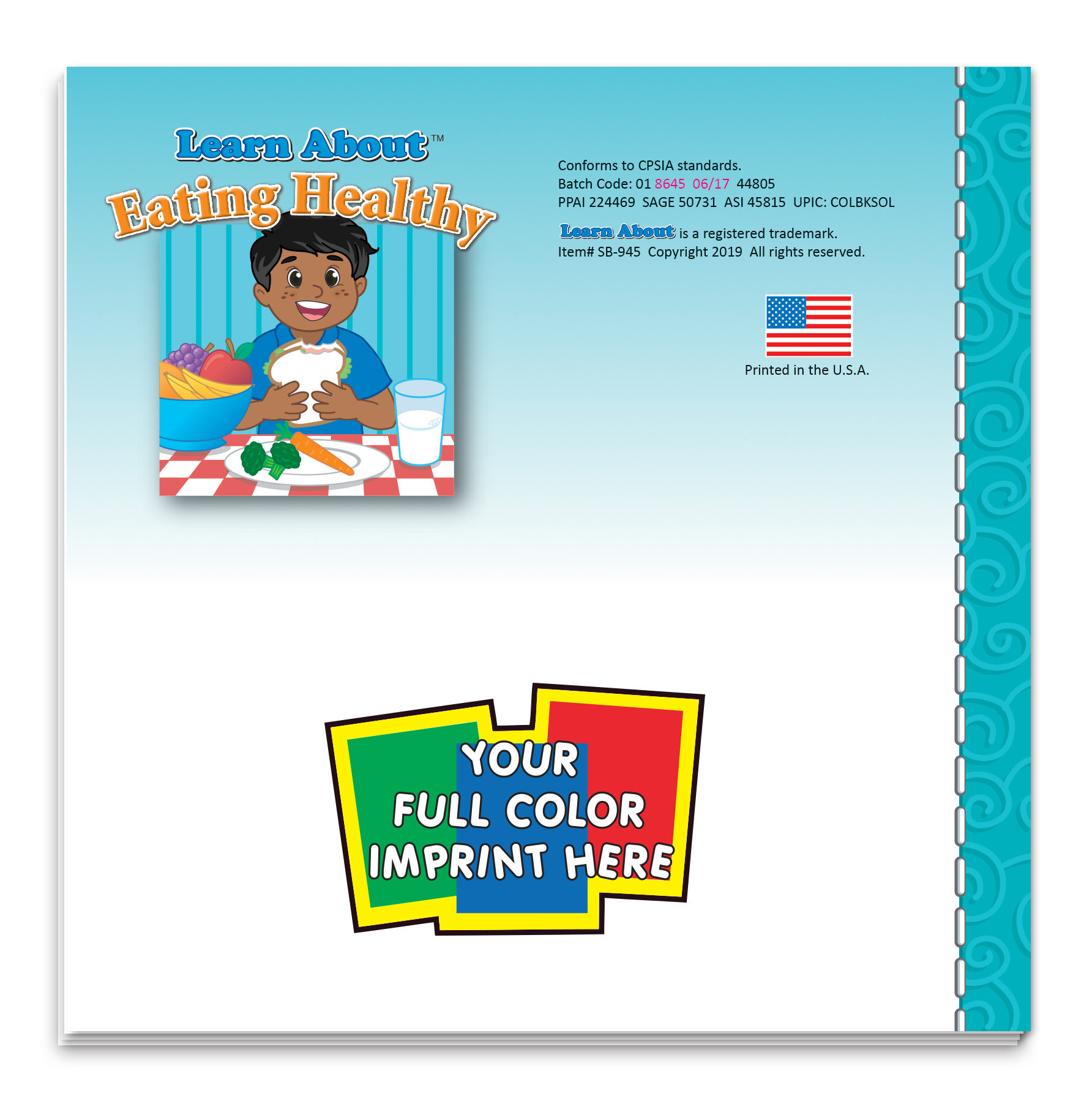 Learn About Eating Healthy Storybook 5