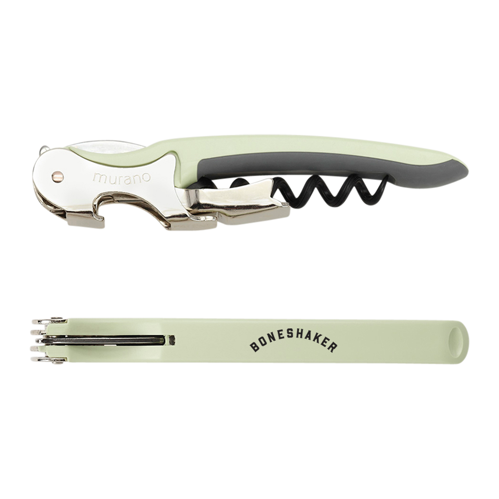 Murano Soft-Touch Italian Two-Step Waiters Corkscrew 10