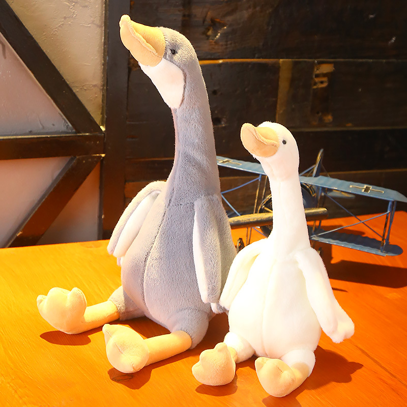 15.7" Swan Stuffed Animal 4
