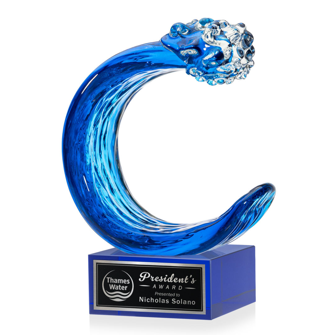 Oceana Award on Hancock Base - Blue 3