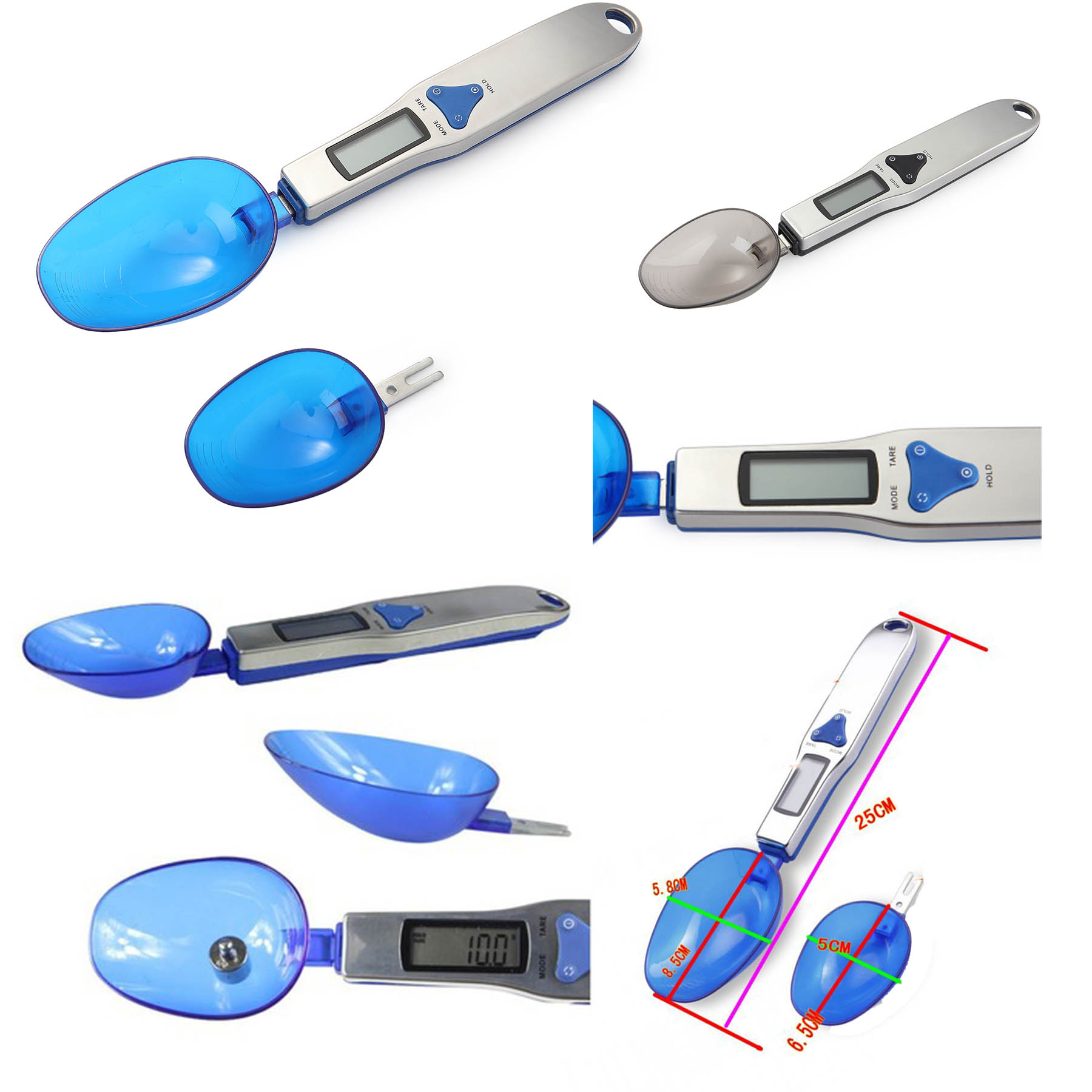 Stainless Steel High Precision Electronic Measuring Spoon Scale 1