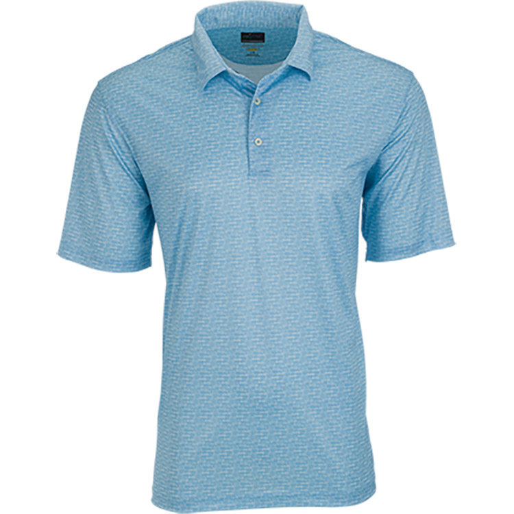 Greg Norman ML75 Microlux Cart Print Polo 6
