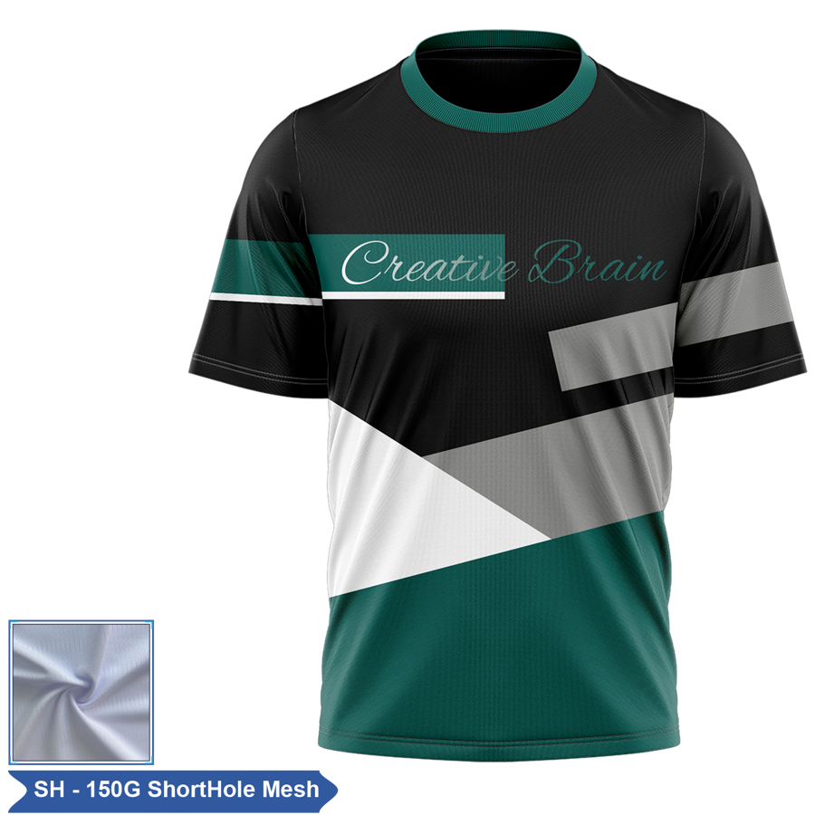 Sublimation Short Hole Mesh Short Slv Tee - Men, Women, Kids 3