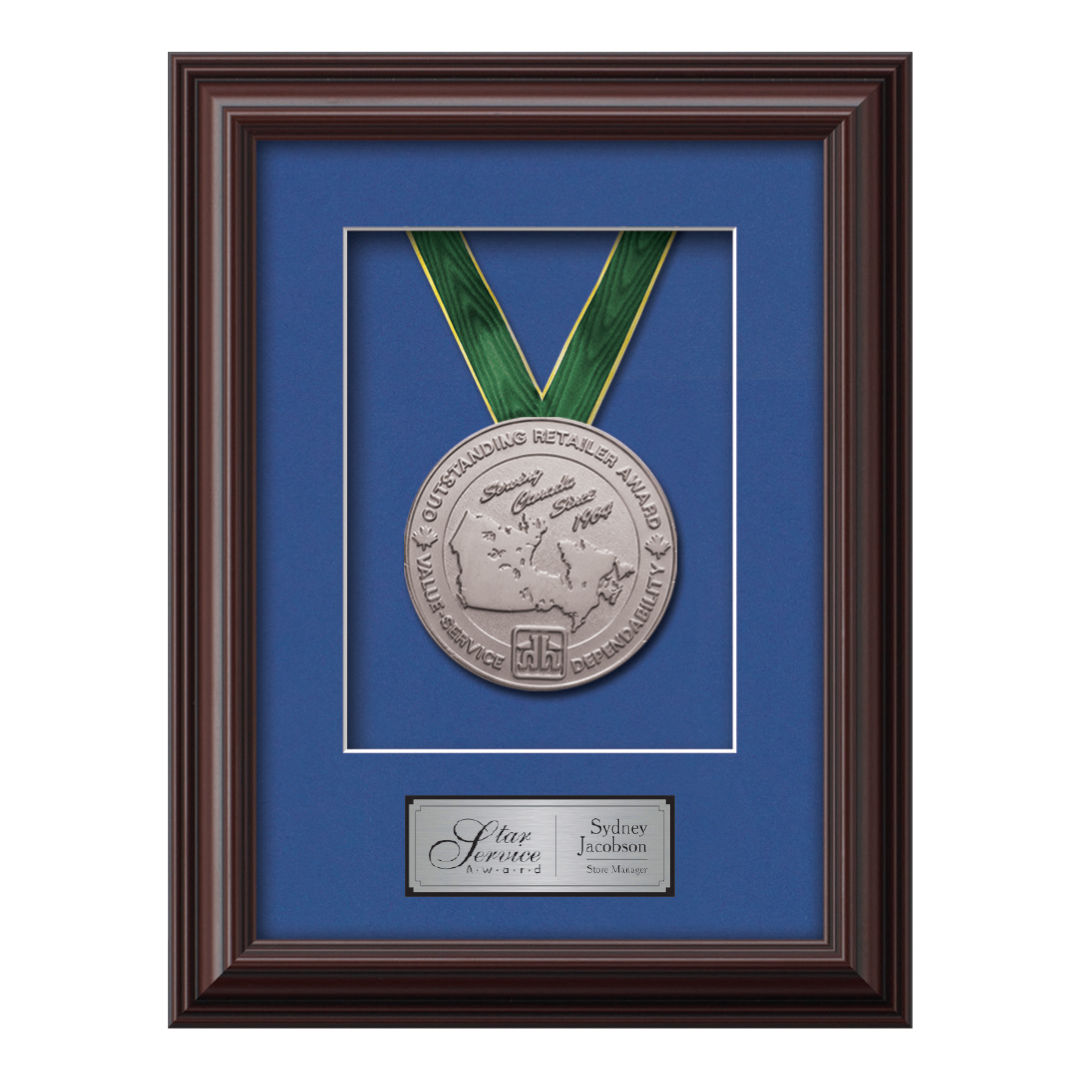 Monarch Medallion - Mahogany 3